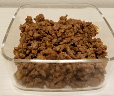 真空保存容器ターンシールで肉みその酸化対策