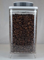 真空保存容器ターンシール_コーヒー豆