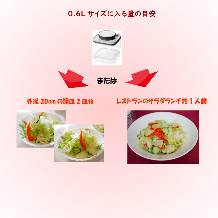 真空保存容器ターンシールで_サラダランチ