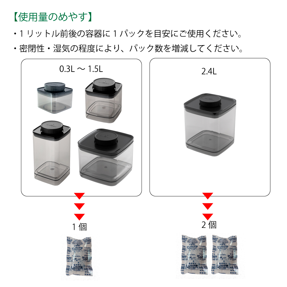 有機色素使用　人体と環境にやさしいシリカゲル 10g×5個 必要個数