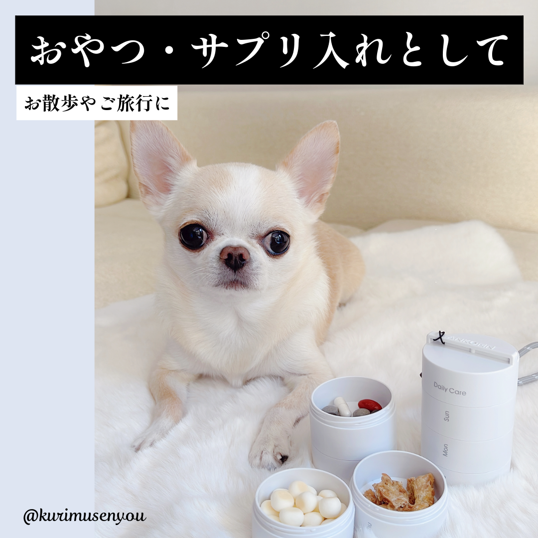 強力密閉サプリケース